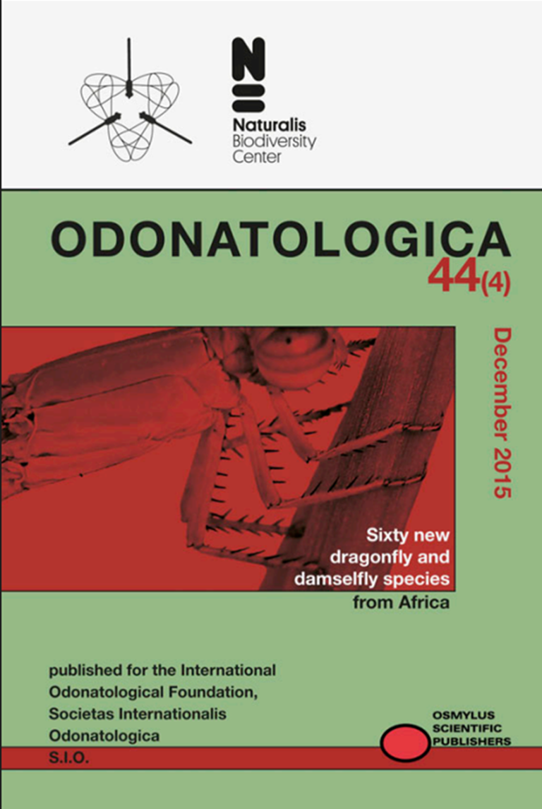 Odonatologica 44(4). Sixty New Dragonfly and Damselfly Species from Africa