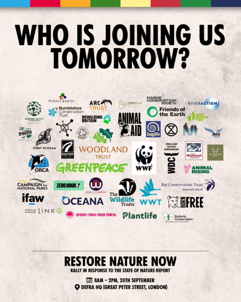 RESTORE NATURE NOW – Rally 28/9/23