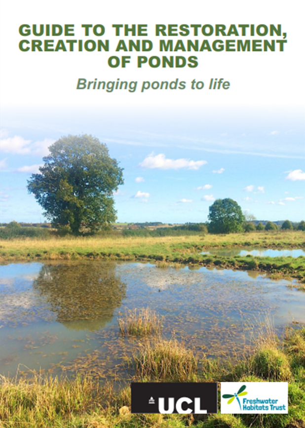 New free guide to pond restoration, creation and management.